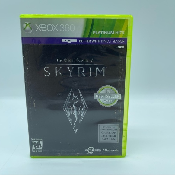 XBOX Video Games & Consoles Skyrim Video Game Xbox 36 Mature7 The
